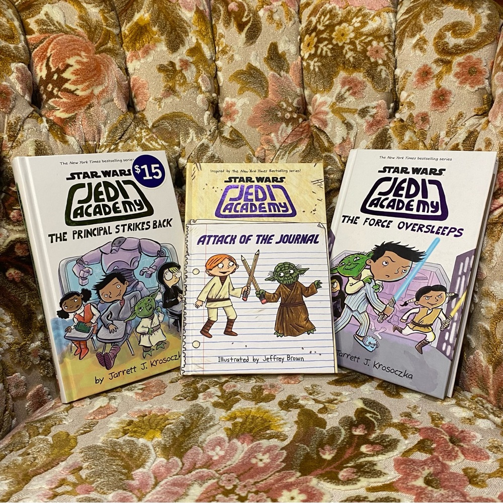 Star Wars Jedi Academy Hardcover Kids Books by Jarrett J. Krosocczka